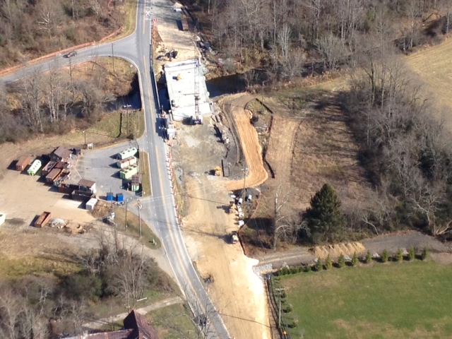 Phase 1 of the Davidson River Bridge is ahead of schedule and almost complete.