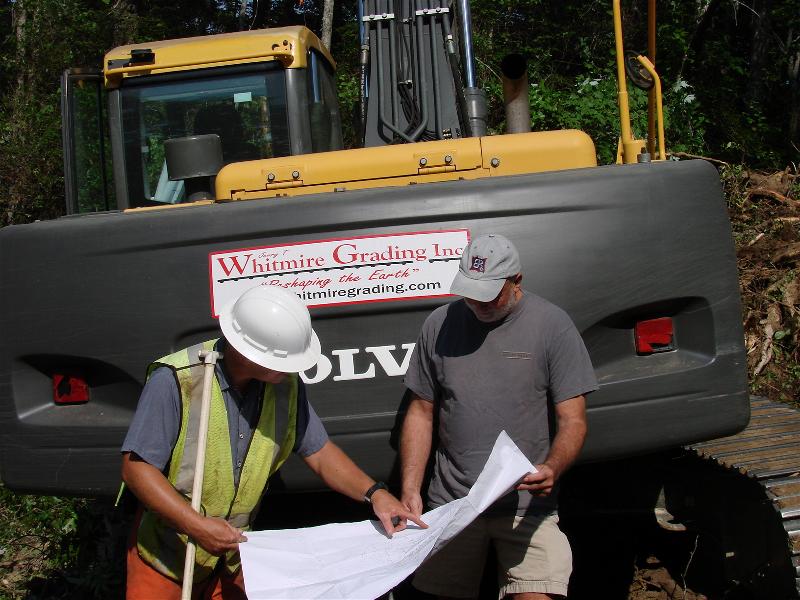 Whitmire Grading has an outstanding relationship with general contractors.
